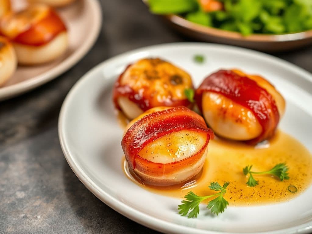 Bacon-Wrapped Scallops