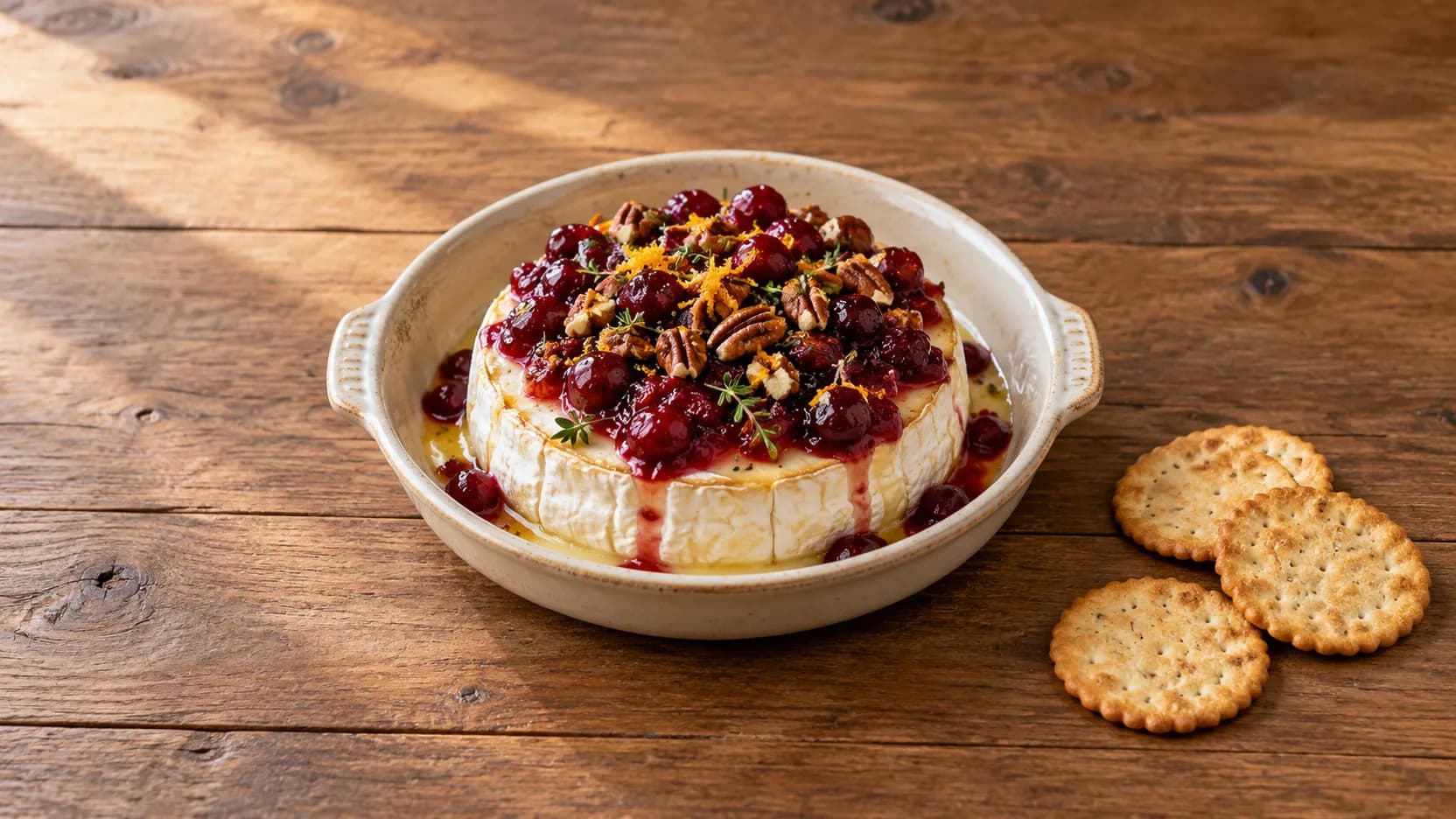 Cranberry Baked Brie