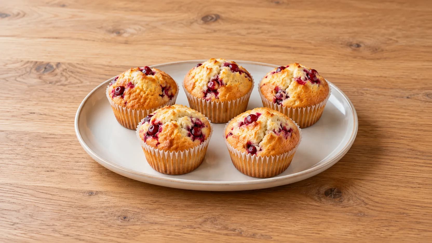 Cranberry Orange Muffins