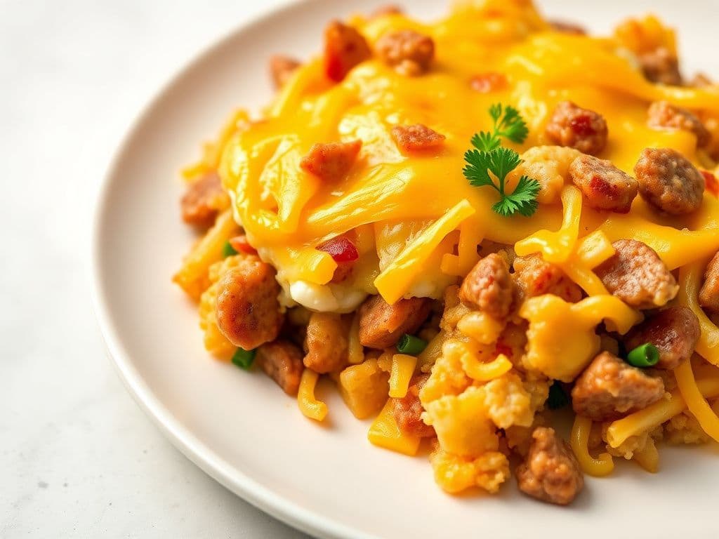 Make-Ahead Breakfast Hash Brown Casserole