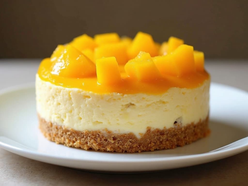 Mango Lassi Cheesecake