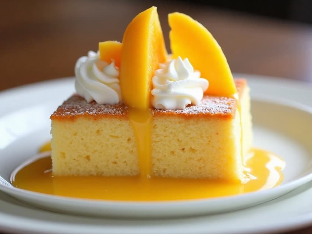 Mango Tres Leches Cake