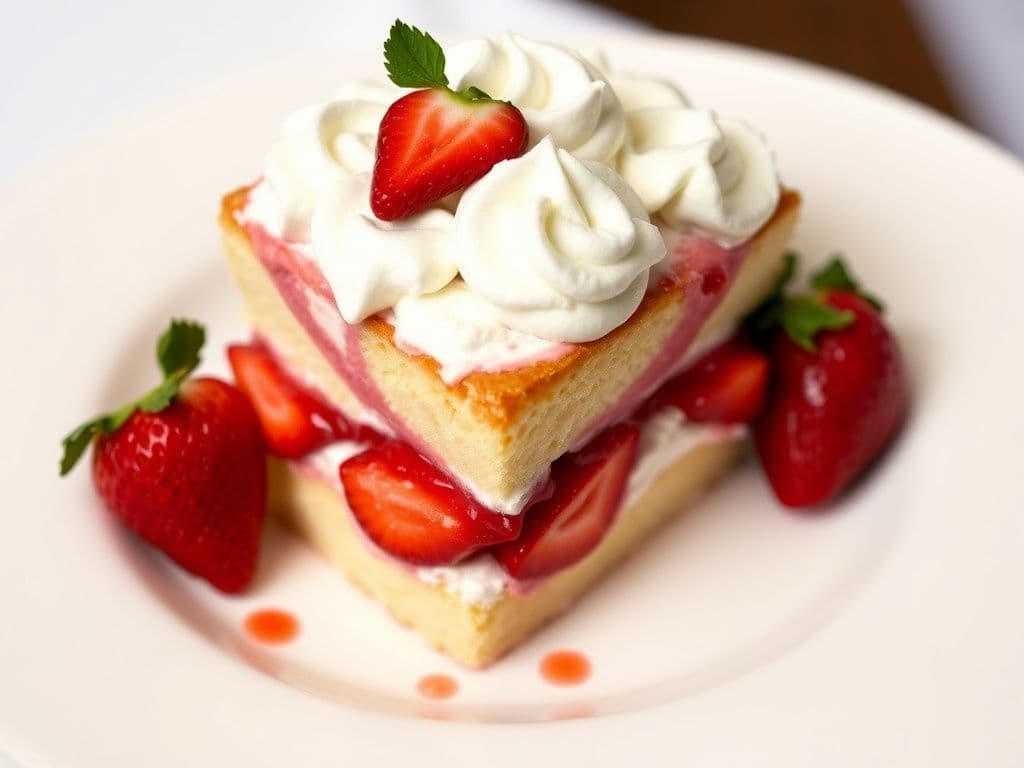 Strawberry Shortcake Trifle
