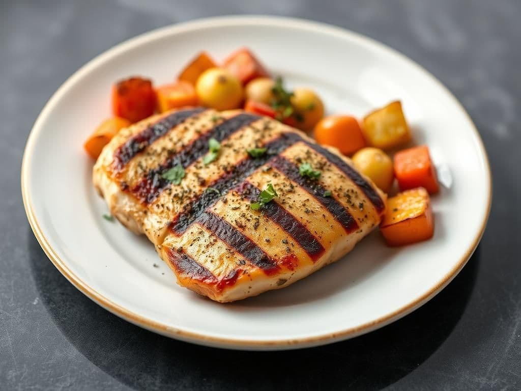 High-Protein Grilled Chicken with Quinoa