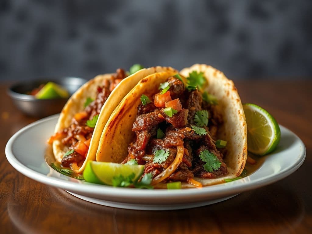 Authentic Mexican Birria Tacos