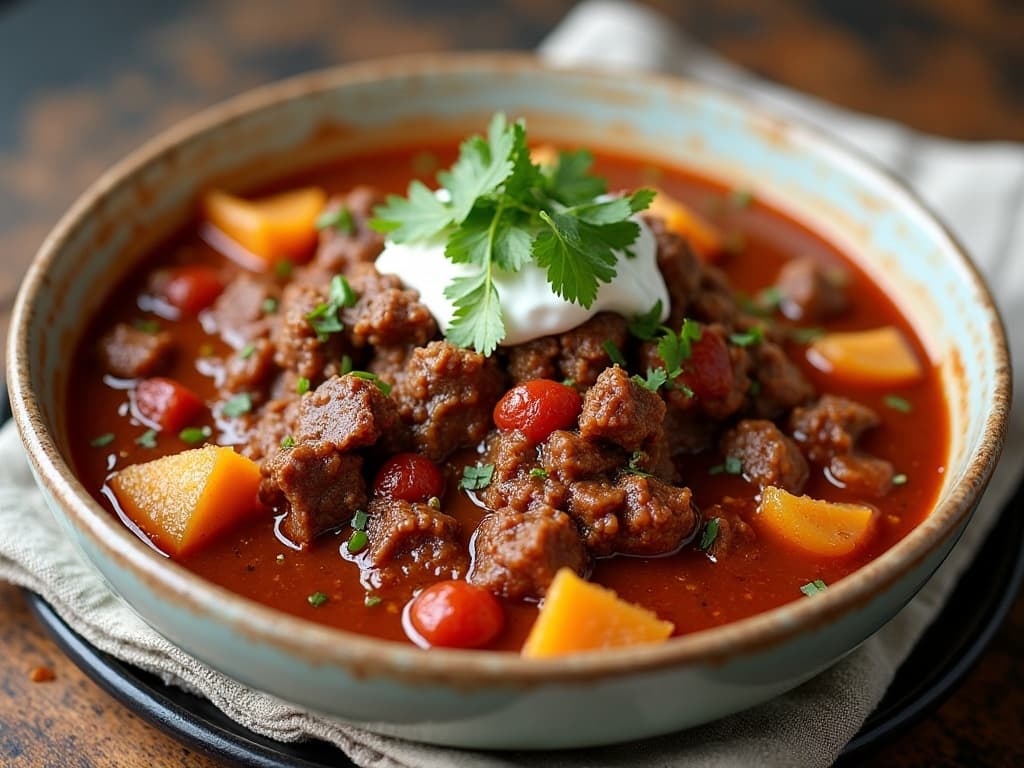 Chile Colorado Beef Stew