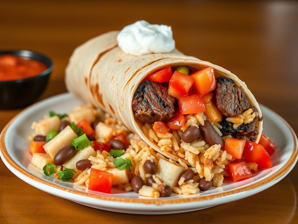 Filiberto's-Style Carne Asada Burrito