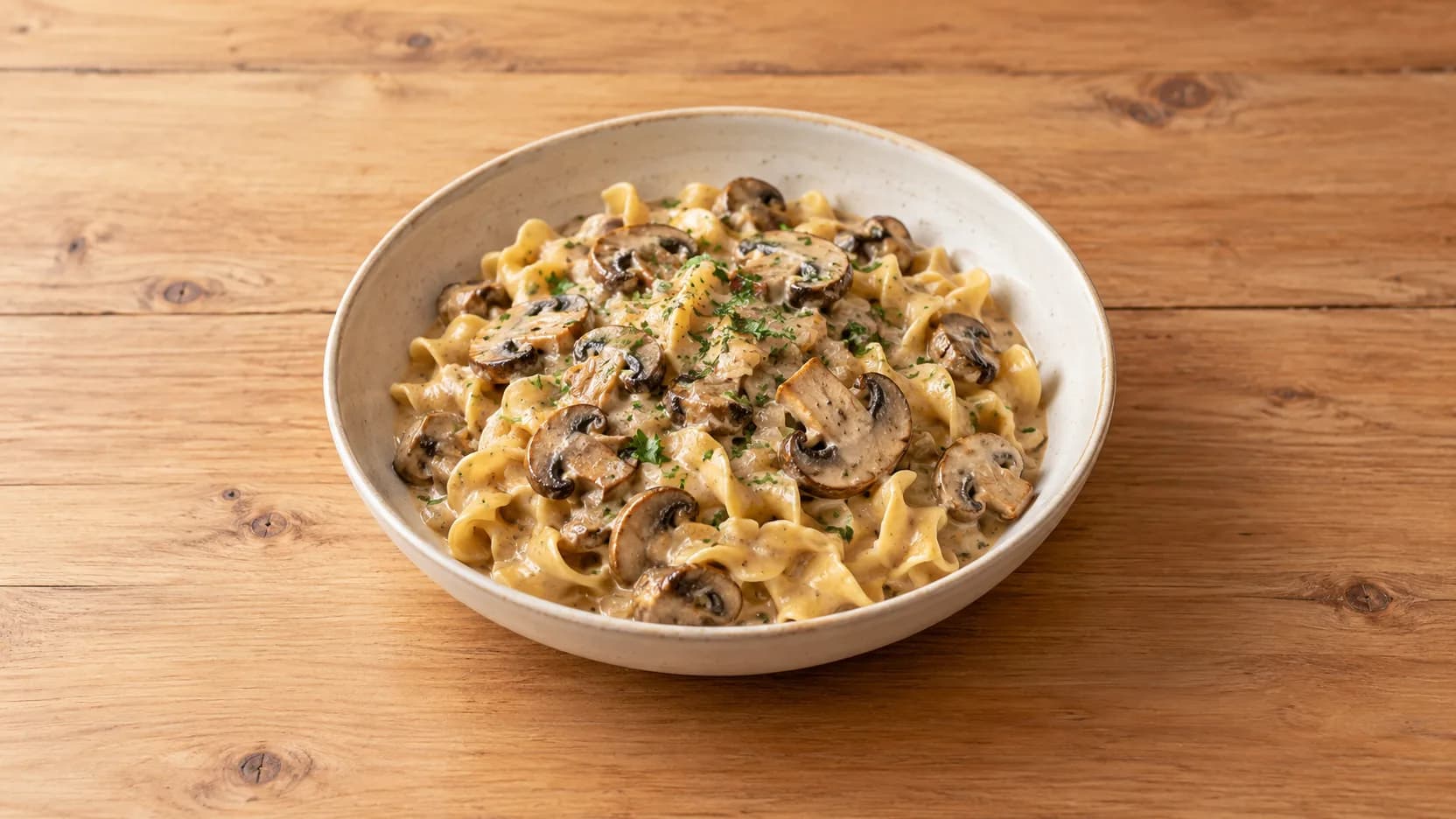 Mushroom Stroganoff