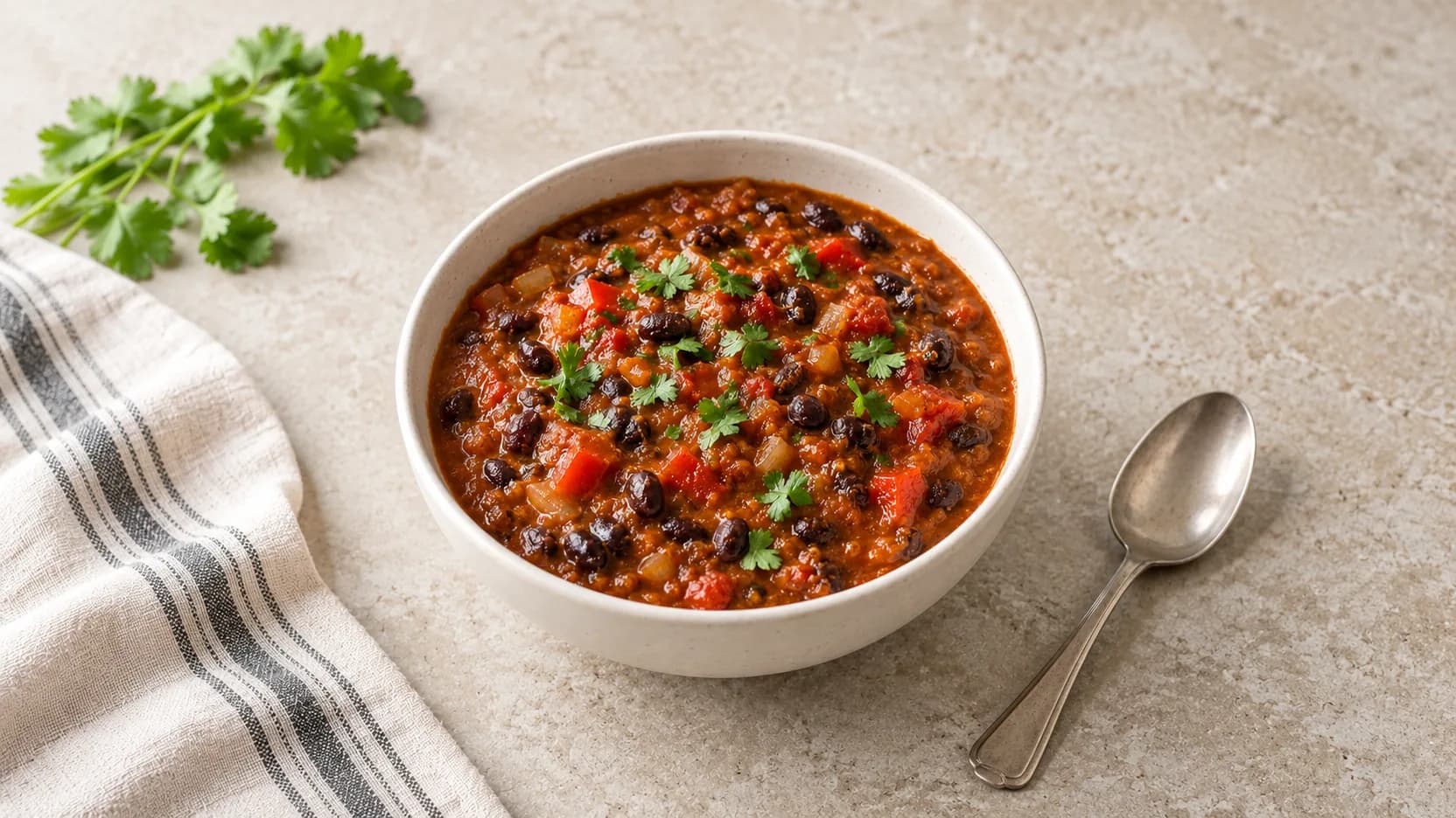 Pumpkin Black Bean Chili