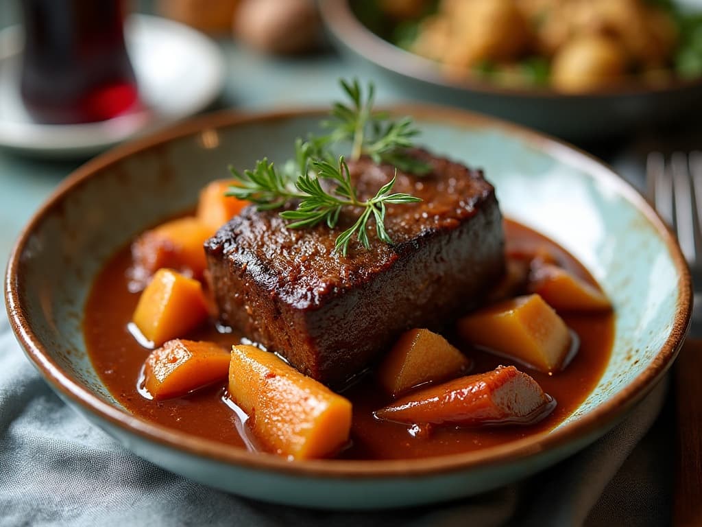 Slow-Braised Short Rib Stew