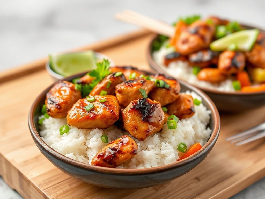 Teriyaki Grilled Chicken Bowls
