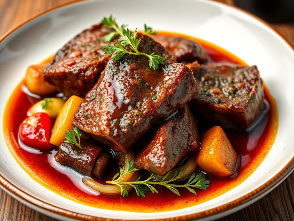 Red Wine Braised Short Ribs