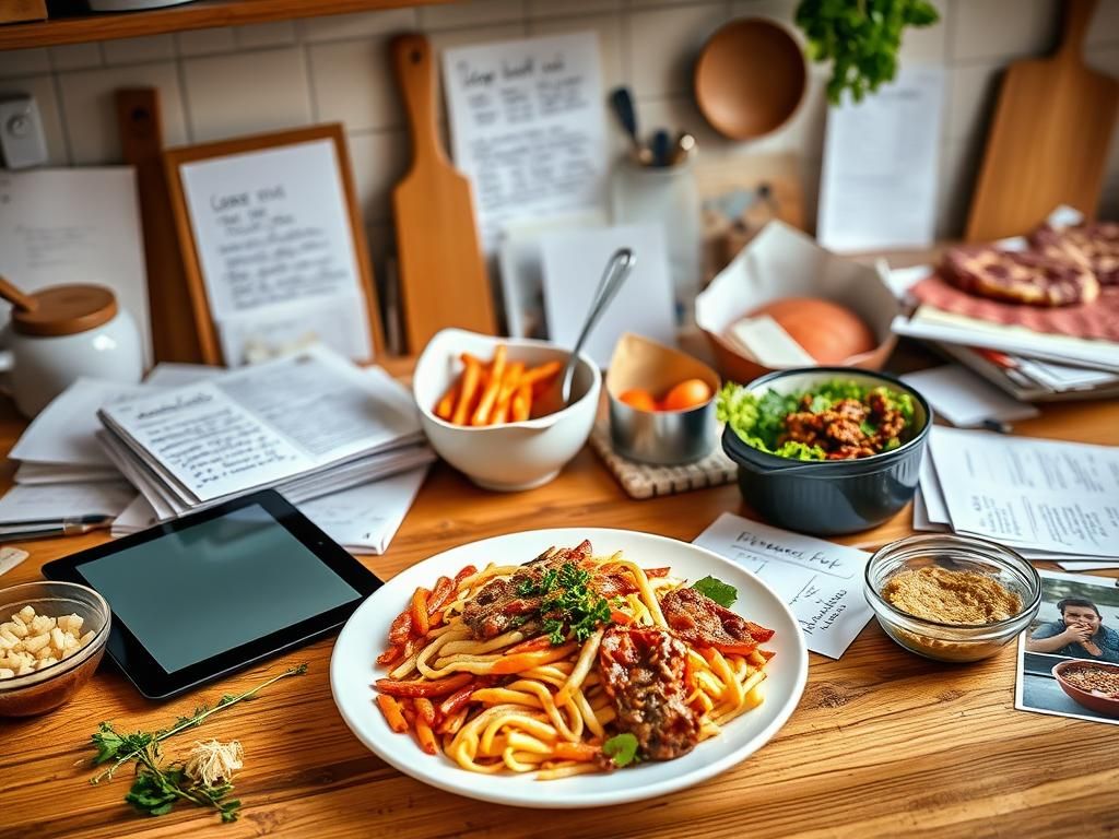 Laura's cooking story - organized recipe collection