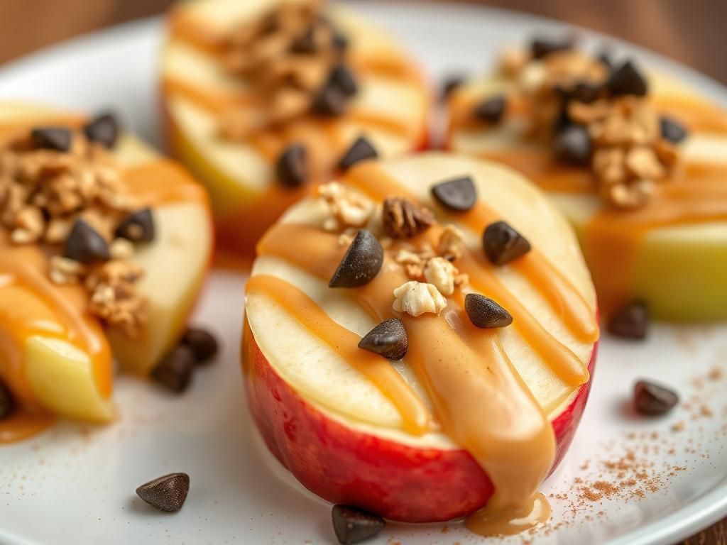 Almond Butter Apple Slices