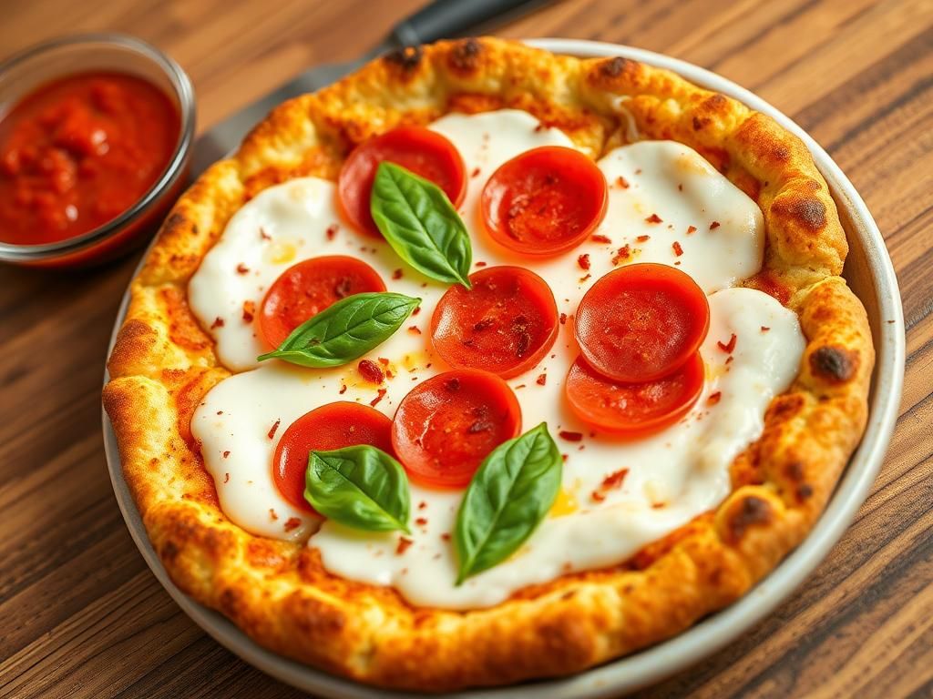 Keto Cauliflower Pizza