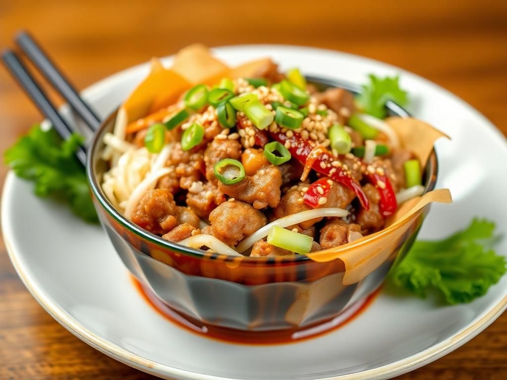 Keto Egg Roll in a Bowl