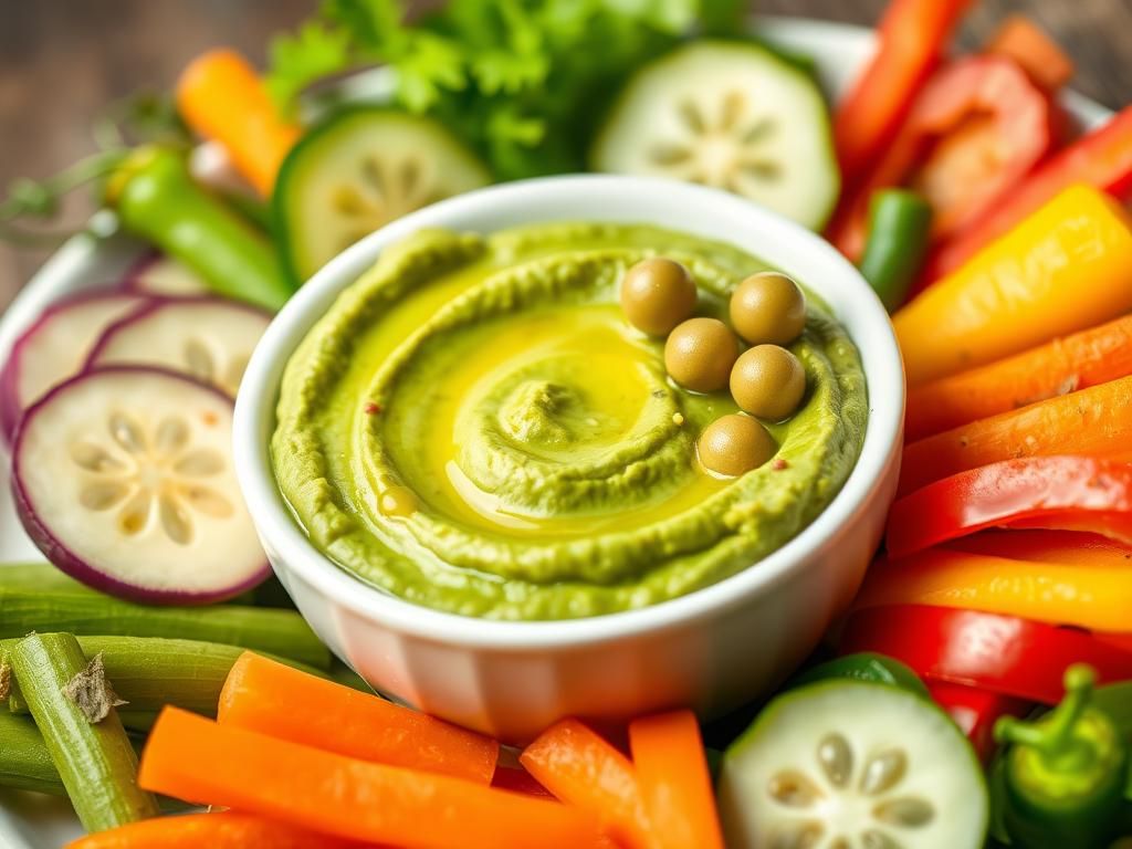 High-Protein Edamame Hummus