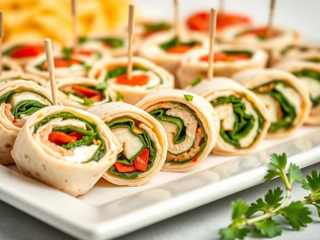 Turkey & Cheese Pinwheels