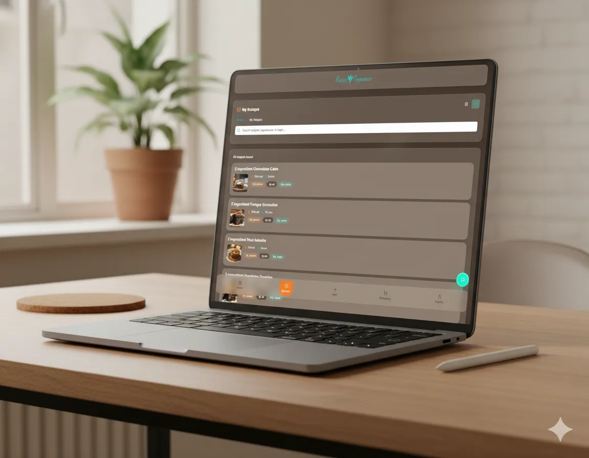 Free Recipe Organizer App 2025 Interface - Best Digital Cookbook Software
